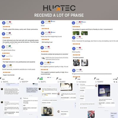 Porta il tuo allenamento al livello successivo con HUGTEC 2024 Max Drone 1080p Camera doppio flusso ottico e Altitude Hold Mode