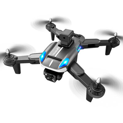 20 minuti Tempo massimo di volo Legato di alluminio K8 Drone con localizzazione ottica del flusso 4K e evitazione degli ostacoli elettrici