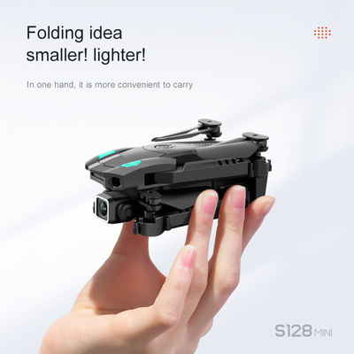 Tempo massimo di volo S128 Mini Drone Portatile 4k Doppia telecamera Evitazione ostacoli Togliere il volo Atterraggio Wifi Rc Drone