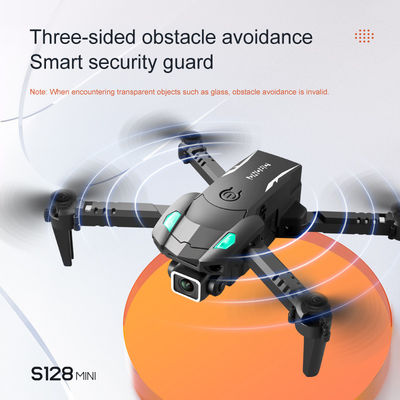 Tempo massimo di volo S128 Mini Drone Portatile 4k Doppia telecamera Evitazione ostacoli Togliere il volo Atterraggio Wifi Rc Drone