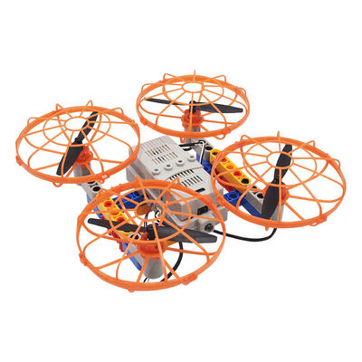 Drone a doppia forma con assemblaggio di blocchi di costruzione a 360 gradi