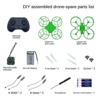 Gamma di controllo del drone con telecomando Dwi Dowellin 18 * 25 * 5 cm 100 M