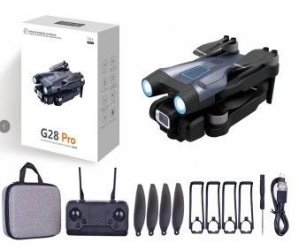 Fotografia paesaggistica HUGTEC G28Pro Drone a rotazione veloce con telecomando impermeabile e cartone dimensione 46,5*47,5*54