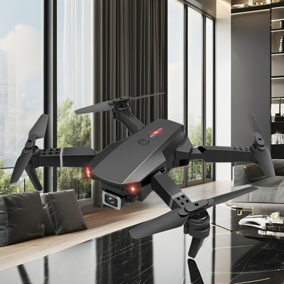 Quadcopter UAV pieghevole con Aeroscope Helicopter Camera HUGTEC E88 PRO HD FPV Drone Batteria 3.7V 1800MAH Nero Grigio
