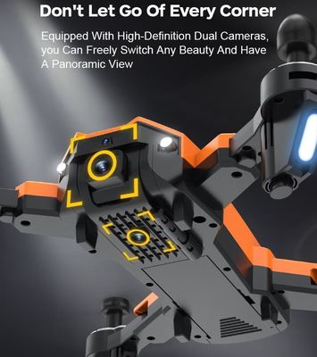 HUGTEC DM96 Drone di volo notturno con LED Tempo di volo lungo e88 One-Key Takeoff/Landing Drone Educazione per l'istruzione Studio