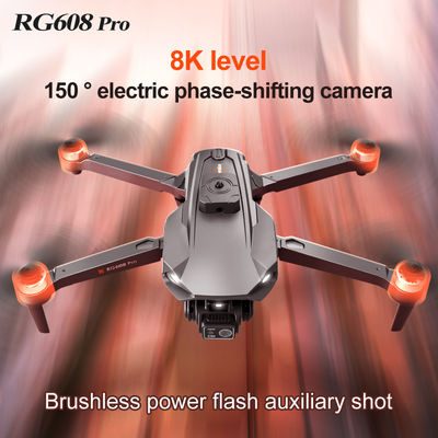 NO Private Mold Rg608 Drone 4k Dual Camera Mini Elicottero Quadcopter giocattolo pieghevole Rc Drone Modalità senza testa Mini Droni con evitazione degli ostacoli