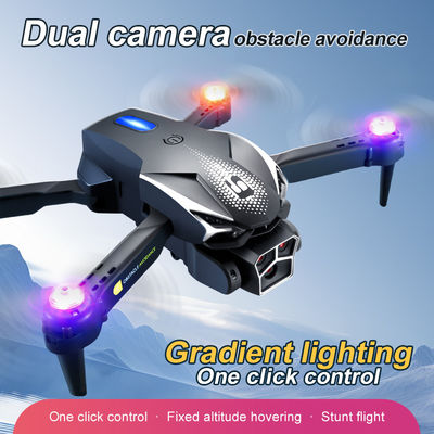 Iniziante Hobby Drone Con Fotocamera 480p 30m Wifi Trasmissione di immagini Flusso ottico Waypoint Drone volante Evitazione degli ostacoli Mini aereo