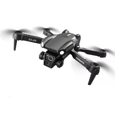 2024 D3 Air Drone LED Light 360 gradi Tumbling Headless Mode Posizionamento del flusso ottico Drone RC pieghevole per principianti