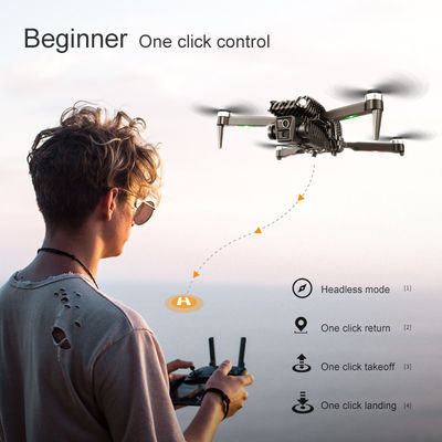 L'operatore di livello di abilità principiante Drone RC portatile con evitazione degli ostacoli e motore senza spazzole D3 Pro 4k