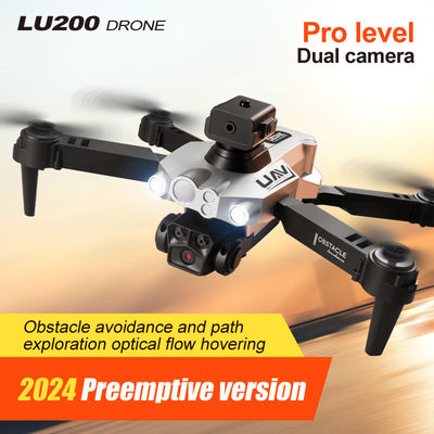 Lu200 Gesto Video giocattolo Drone Evitare gli ostacoli 360 gradi Flip 2.4g Wifi Fpv Selfie Drone Plegabile Uav Aerial Quadcopter