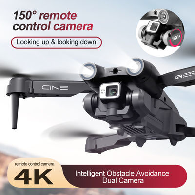 I3 Pro Mini Wifi Drone a 3 lati per evitare ostacoli con fotocamera 4k e posizionamento ottico del flusso