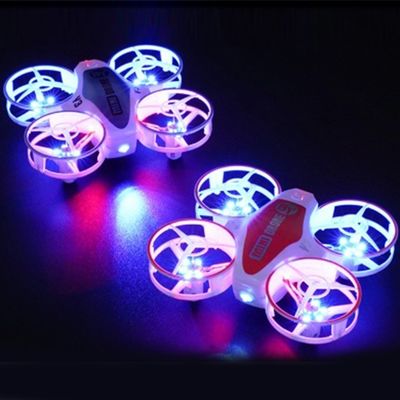 Mini aereo giocattolo a controllo remoto con rotazione a 360 gradi e luci a led Stato di assemblaggio pronto a partire X11 ARANCIO