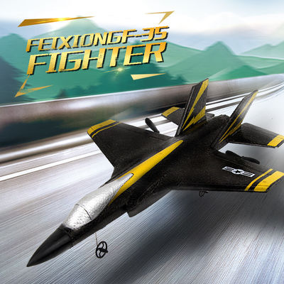 2.4G 2CH Fx635 Ala fissa EPP schiuma RC aliante Aeroplano F35 RTF Modello di aereo a controllo remoto con batteria AA*2 Controller