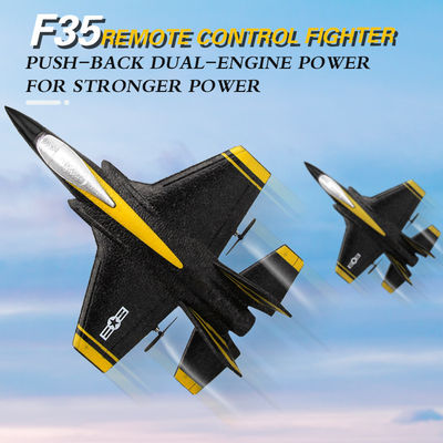 2.4G 2CH Fx635 Ala fissa EPP schiuma RC aliante Aeroplano F35 RTF Modello di aereo a controllo remoto con batteria AA*2 Controller
