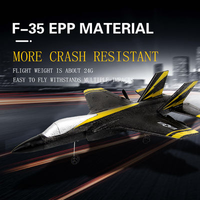 2.4G 2CH Fx635 Ala fissa EPP schiuma RC aliante Aeroplano F35 RTF Modello di aereo a controllo remoto con batteria AA*2 Controller