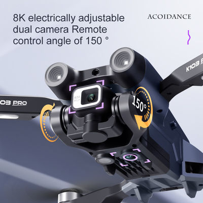 Fatto Drone senza spazzole 4k doppia fotocamera flusso ottico Altitudine gesture video foto giocattolo Drone 200m Remote Drone Drone giroscopio