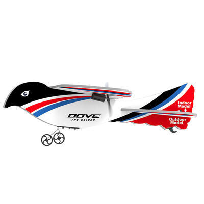 Tempo di ricarica 40 minuti 2.4g 2ch Bird Epp Foam W Flashing Led Light Material resistente alla caduta Flying Rc Flight Glider Avione da 8 a 13 anni