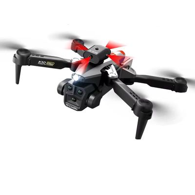 Drone a flusso ottico con tripla fotocamera 4k Wifi Fpv Stabilizzatore per fotocamere per principianti Evitazione degli ostacoli RC Quadcopter 2.4G