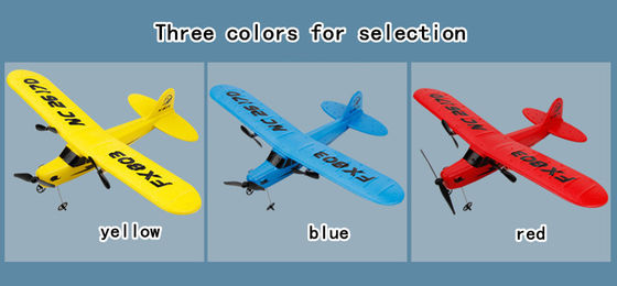 Super Glider Fx803 2.4g Piper J3 Cub Rc Aeroplano Nc26170 Epp Aeromobile ad ala fissa con lungo tempo di volo e volo stabile