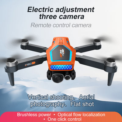 Plastico S180 Evitazione degli ostacoli senza spazzola Fotografia aerea Drone Aeromobili a controllo remoto