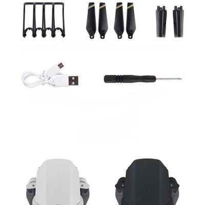 Confezione singola CM 22.7X8X18.5 HUGTEC Dm97 E88 PRO Drone di posizionamento ottico del flusso App controllata 360 Flip Plastic