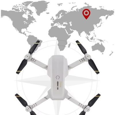 Confezione singola CM 22.7X8X18.5 HUGTEC Dm97 E88 PRO Drone di posizionamento ottico del flusso App controllata 360 Flip Plastic