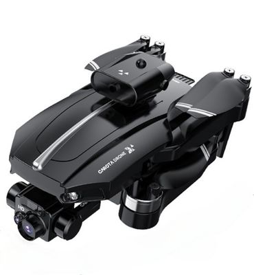 BLACK HUGTEC W21 Drone impostazioni della fotocamera personalizzabili e registrazione video One-Touch per un tempo di volo massimo 10-20min