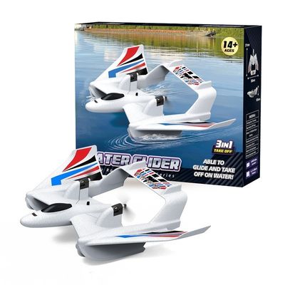 2 canali Epp Foam Rc Hydroplane Remote Control Toy Per Bambini Intervallo di età da 5 a 7 anni Fonte di alimentazione elettrica Anfibi