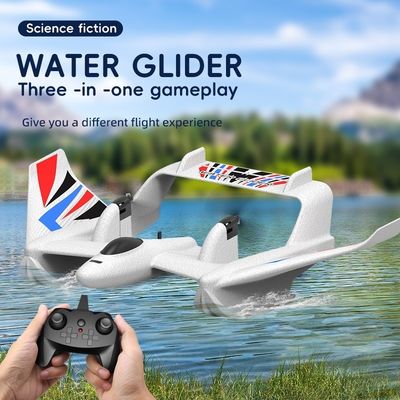 2 canali Epp Foam Rc Hydroplane Remote Control Toy Per Bambini Intervallo di età da 5 a 7 anni Fonte di alimentazione elettrica Anfibi