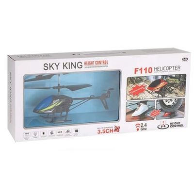 F110 3.5 Canale Elicottero giocattolo 2.4Ghz Elicottero a controllo remoto Mini Rc Elicottero videocassetta esterna Risoluzione nulla