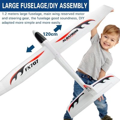 Drone Tipo sì 2024 2,4 GHz Fx707 Aeroplano Rc Aereo 2ch Epp Craft Remote Control Aeroplano Elettrico Funny Rc Glider Aeroplano