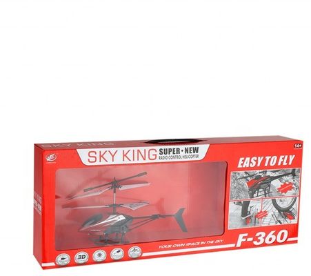 F360 2.4Ghz Anti-Interferenza Elicottero principiante a Pro Elicottero Miniatura giocattolo aereo 6 * AA batteria controller
