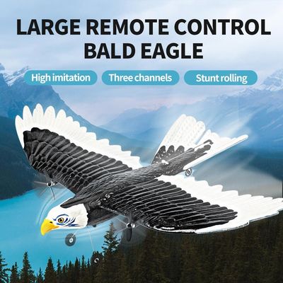 Caratteristiche RTF 3ch Epp Foam Rc Simulation Wingspan Bald Eagle 2.4g Rc Glider Aeroplano giocattoli con 14 anni e più Age Range
