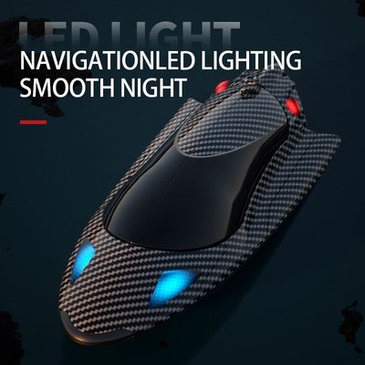 Fy011 Alta velocità 25KM/h Barca RC 2.4G telecomando senza lame esposte capovolto resettore esplosivo e potente RC giocattolo di nave