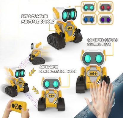 HUGTEC S023 GESTURE Modus di controllo Robot giocattolo STEM Robot 360 rotazione Bambini Smart Tablet didattico ABS plastico didattico