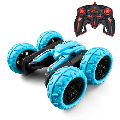Luce LED ad alta velocità RC Car Nuova Drift Double Sided Stunt Car con telecomando e fonte di alimentazione elettrica