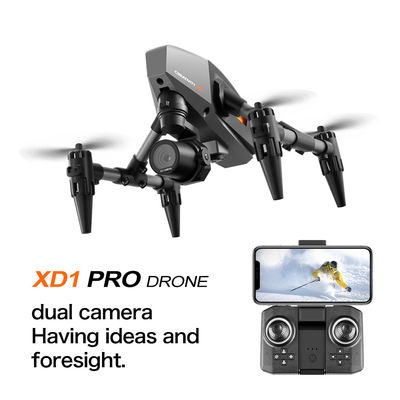 HUGTEC XD1 4k Camera Plegabile Mini Drone Pro Dual Headless Mode 45 minuti Tempo di ricarica per prestazioni incredibili