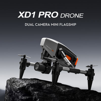HUGTEC XD1 4k Camera Plegabile Mini Drone Pro Dual Headless Mode 45 minuti Tempo di ricarica per prestazioni incredibili