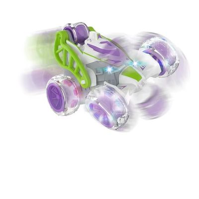 Automobile a 360 gradi di rotazione con leggera musica giocattoli per bambini tempo di gioco 18 minuti