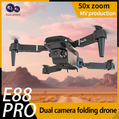 Drone portatile professionale E88 Pro con doppia fotocamera 4k 8k Wifi Fpv Quadcopter 3.7V 1800mAH Batteria al litio Capacità