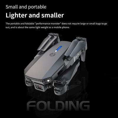 Drone portatile professionale E88 Pro con doppia fotocamera 4k 8k Wifi Fpv Quadcopter 3.7V 1800mAH Batteria al litio Capacità