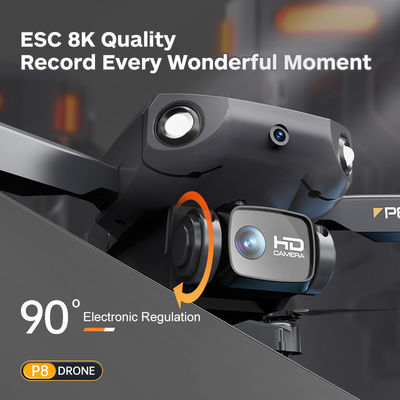 Tipo di controllo P8 Drone Dual Esc 4k Hd Camera pieghevole Rc controllo remoto Quadcopter Fotografia Wifi Fpv Mini Droni Ragazzo Regali Giocattoli Vs F189