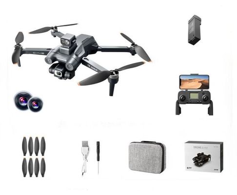 I8 Max 360 Laser Obstacle Avoidance Automatic Homing Remote Control Nero Motor Brushless Rc Drone Con Fotocamera 4k HD