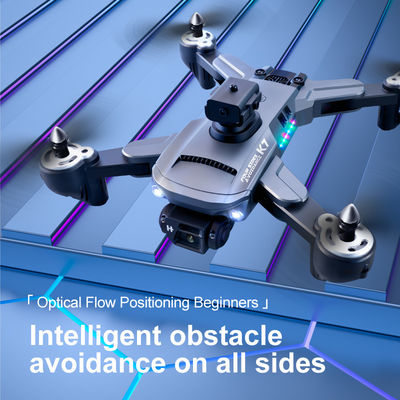 Mini Drone per bambini con fotocamera materiale di plastica 4K doppia fotocamera Indoor Hover WiFi RC Drone K7 UAV