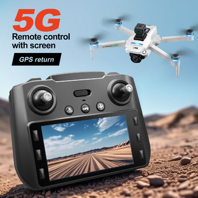 Plastica S159 5g Wifi Fpv Gps Quadcopter Drone 4khd doppie telecamere 25 minuti resistenza Evitazione ostacoli LED grande schermo telecomando Rc Drone