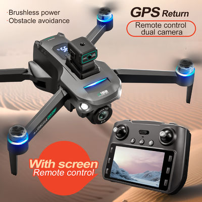 Plastica S159 5g Wifi Fpv Gps Quadcopter Drone 4khd doppie telecamere 25 minuti resistenza Evitazione ostacoli LED grande schermo telecomando Rc Drone