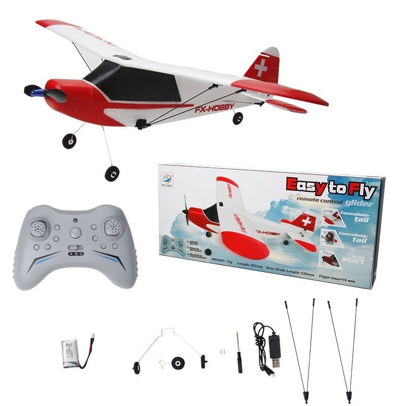 Fx Hobby Fx9603 6 Axis Gyro Epp Rtf Brushless Aerobatic Long Distance Radio Control Trainer Rc Modello di aeromobile Per adulti Ragazzi