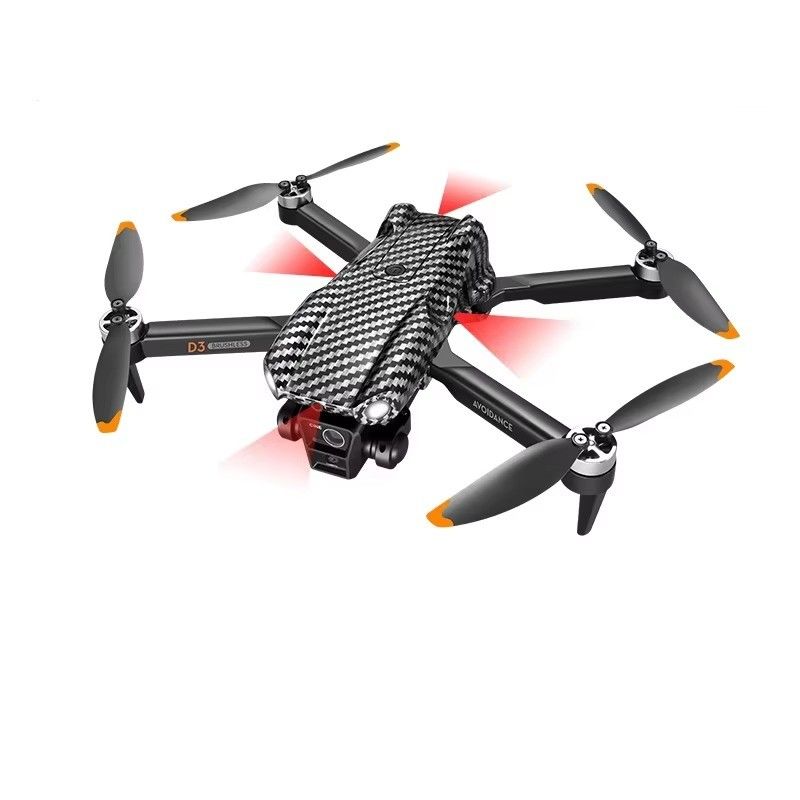 L'operatore di livello di abilità principiante Drone RC portatile con evitazione degli ostacoli e motore senza spazzole D3 Pro 4k