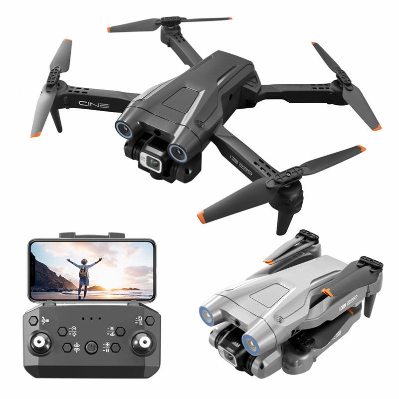 I3 Pro Mini Wifi Drone a 3 lati per evitare ostacoli con fotocamera 4k e posizionamento ottico del flusso