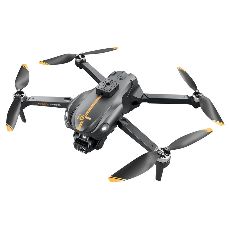 I6 Max Evitazione degli ostacoli Notte 4k Doppia telecamera Aereo Fpv Drone senza spazzola Motore resistente al vento Flusso ottico Rc Quadcopter